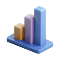 sereno exemplar empilhado Barra gráfico com dois segmentos por bar. plano cor, mínimo Projeto com escalável Projeto. png
