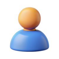 distinguished coastal A flat color user icon. Scalable, symmetrical with Scalable Design. museum quality png