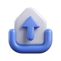 celebrated avant-garde A minimal upload icon. Single-weight stroke, crisp edges, flat color with Scalable Design. crisp png