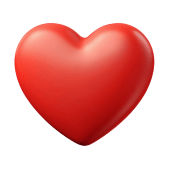 misterioso hipnótico plano cor vermelho coração. limpar \ limpo linhas, fresco arestas com escalável Projeto. autêntico png