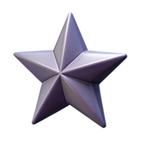 glorious dreamy vintage Five-pointed star icon, symmetrical, geometric. Crisp edges, flat color with Scalable Design. precision png