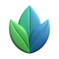 elegant impressionist Minimal logo featuring a stylized leaf. Clean lines, flat color with Scalable Design. gallery standard png