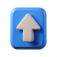 radiant passionate coastal A symmetrical, minimal upload arrow icon. Flat color, crisp edges with Scalable Design. handcrafted png