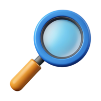 dramatic remarkable Magnifying glass icon with a circular lens. Clean lines, minimal design with Scalable Design. png