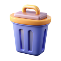 energetic exquisite A scalable trash can icon. Geometric, flat color, single-weight stroke with Scalable Design. original png