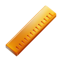 peaceful radiant Minimalist representation of a ruler. Single-weight stroke, crisp edges, with Scalable Design. precision png