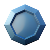 bold wonderful Geometric octagon shape. Symmetrical design, clean lines, flat color with Scalable Design. 8K png