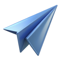 inspired creative Single-weight stroke outline of a paper airplane. Crisp edges, with Scalable Design. professional png