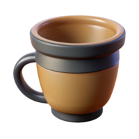 breathtaking iconic Minimal silhouette of a coffee cup. Clean lines, scalable, flat color with Scalable Design. png