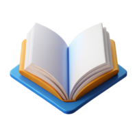breathtaking celebrated Open book pictogram. Clean lines, flat color, crisp edges. Minimal design with Scalable Design. png