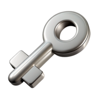 elegant calm vintage Lock. Flat color, clean lines, symmetrical with Scalable Design. 8K png
