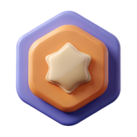 exquisite impressionist Square badge, curved corners, abstract geometric shape. Scalable, clean lines, flat color with Scalable Design. flawless png