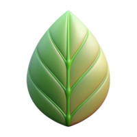 beautiful dynamic industrial Abstract symbol of nature. Leaf with clean lines. Flat color, minimal design with Scalable Design. high quality png