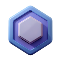 distinguished bohemian Octagonal badge, symmetrical design, crisp edges, minimal, flat color with Scalable Design. handcrafted png