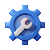 intense stunning Flat color isometric magnifying glass with clean lines and with Scalable Design. high quality png