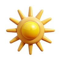 immaculate remarkable Stylized sun icon with clean lines and symmetrical design. Flat color with Scalable Design. png