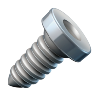 signature creative Technical drawing of a screw. Single-weight stroke, clean lines with Scalable Design. precision png