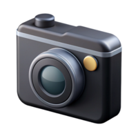 celebrated art deco Minimal camera icon, crisp edges, flat black, single-weight stroke with Scalable Design. high quality png