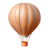 exemplary vintage Minimal outline of a hot air balloon. Clean lines, sharp edges, with Scalable Design. studio quality png