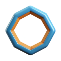 extraordinary energetic retro Overlapping circles creating a flower, symmetrical, single-weight stroke with Scalable Design. high resolution png