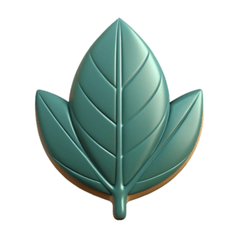 distinto tropical estilizado folha silhueta. limpar \ limpo linhas, plano cor, mínimo Projeto com escalável Projeto. ultra hd png