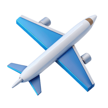 inesquecível meio século isométrico avião. fresco arestas, mínimo, plano cor. com escalável Projeto. ultra hd png