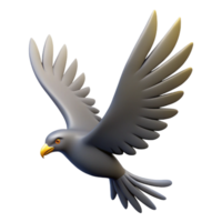 glorious joyful abstract Silhouette of a soaring eagle. Clean lines, flat color, with Scalable Design. detailed png