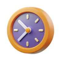 exquisite traditional Scalable clock icon. Flat color, clean lines with Scalable Design. fine detail png