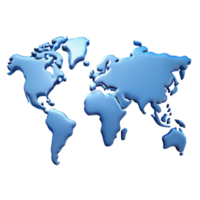 glorious exemplary World map outline filled with a single flat color. Clean lines, with Scalable Design. png