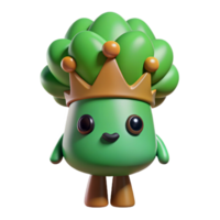 dramatic dynamic nordic Tree character with a circular crown and straight trunk. Flat green and brown colors with Scalable Design. crisp png
