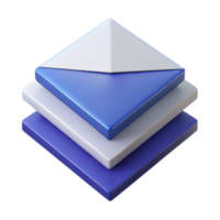 melancholic striking Triangular character with a single, circular eye. Crisp edges, minimal design, flat color with Scalable Design. flawless png