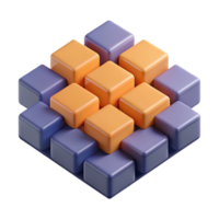 dramatic radiant Abstract geometric pattern with squares and rectangles. Flat color with Scalable Design. expertly shot png