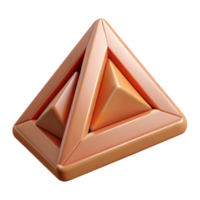 glorious renaissance Geometric blue triangles forming a star. Crisp edges, minimal design with Scalable Design. flawless png