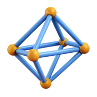 captivating avant-garde Geometric rendering of a pyramid. Flat color, crisp edges with Scalable Design. 8K png