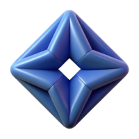 beautiful abstract Symmetrical abstract shape with clean lines. Flat color, sharp edges. with Scalable Design. flawless png