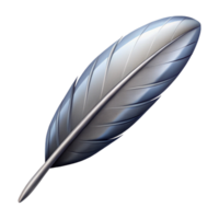 breathtaking timeless Clean lines illustration of a feather. Single-weight stroke, with Scalable Design. png