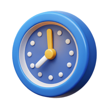 spettacolare moderno scalabile orologio icona. piatto colore, pulito Linee con scalabile design. sapientemente tiro png