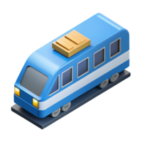 tranquil striking Isometric train. Clean lines, single-weight stroke. with Scalable Design. genuine png