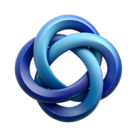 ethereal splendid Geometric, interlocking circles form a logo. Clean lines and crisp edges with Scalable Design. original png
