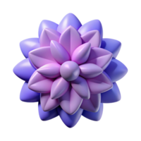 immaculate quintessential Symmetrical isometric flower shape with crisp edges and solid color with Scalable Design. png