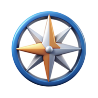 exquisite intense abstract Abstract compass symbol. Direction and guidance. Crisp edges, minimal design. with Scalable Design. sharp png