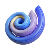 passionate striking Spiral infographic with increasing thickness. Flat color, crisp edges, clean lines with Scalable Design. handcrafted png