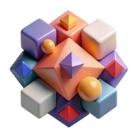 glorious timeless Abstract geometric shapes arranged in a pattern. Scalable, minimal, flat color with Scalable Design. png