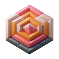 fascinating passionate art deco Geometric abstract pattern with clean lines and flat colors with Scalable Design. refined png