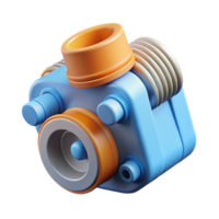 celebrated contemporary Clean lines depicting a simple engine design. Flat color, minimal with Scalable Design. sharp png