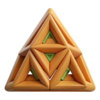 dramatic iconic Geometric pattern of interlocking triangles. Scalable, minimal design. Flat color with Scalable Design. png