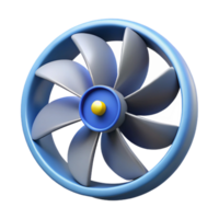 extraordinary dreamy artistic Minimal illustration of a turbine blade. Clean lines, flat color with Scalable Design. artisan png