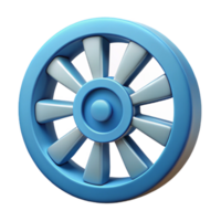 dramatisch Quintessenz symmetrisch technisch Illustration von ein Rad. eben Farbe, sauber Linien mit skalierbar Design. png