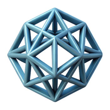 hermosa Renacimiento resumen red de interconectado nodos. geométrico, limpiar líneas con escalable diseño. ultra hd png