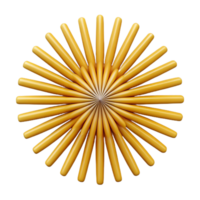 beautiful abstract Geometric pattern of radiating lines. Flat color, clean lines, with Scalable Design. artisan png